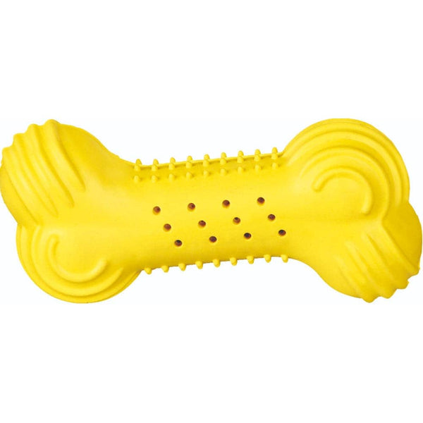 Trixie Cooling Bone Natural Rubber Toy for Dogs (Pink)