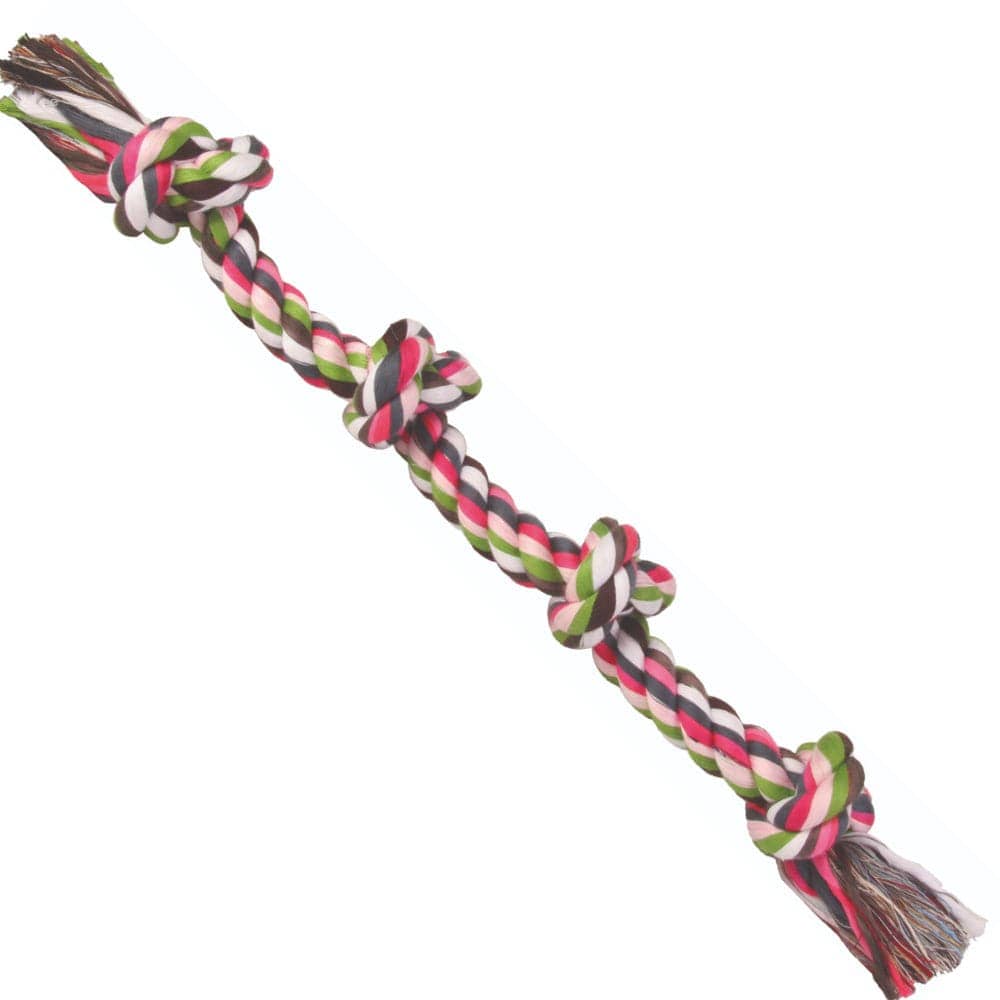 Trixie Playing Rope with Knots Toy for Dogs (Assorted)