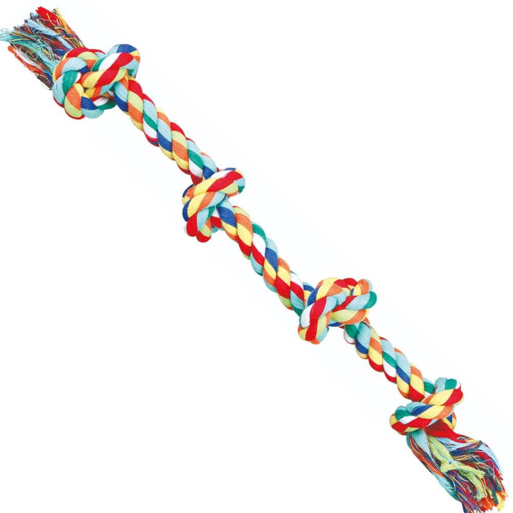 Trixie Playing Rope with Knots Toy for Dogs (Assorted)