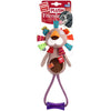GiGwi Plush Friendz with TPR Johnny Stick Lion Toy for Dogs Dogs-Toys GiGwi