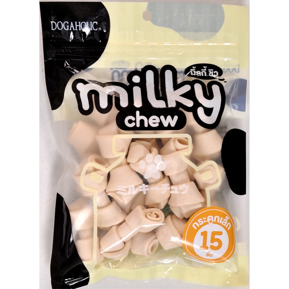 Dogaholic Milky Chew Bone Style Dog Treats