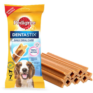 Pedigree Dentastix Oral Care for Adult (Medium Breed of 10 to 25 kg) Dog Treats