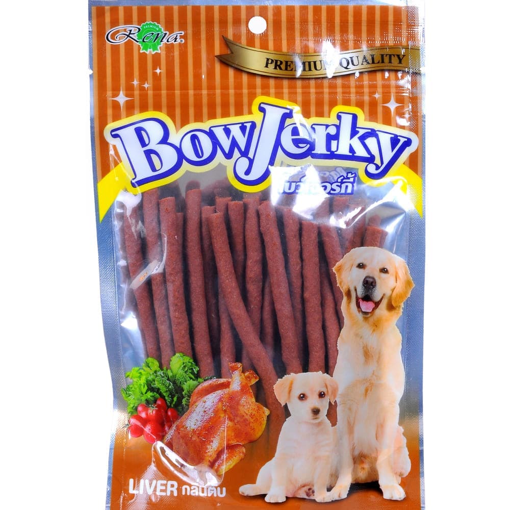 Rena BowJerky Liver Sticks Dog Treats