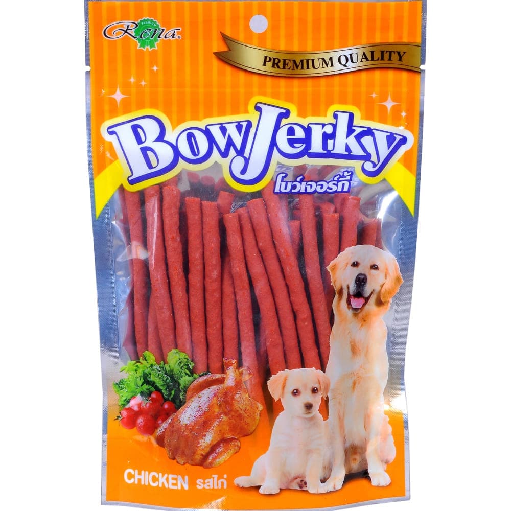 Rena BowJerky Chicken Sticks Dog Treats