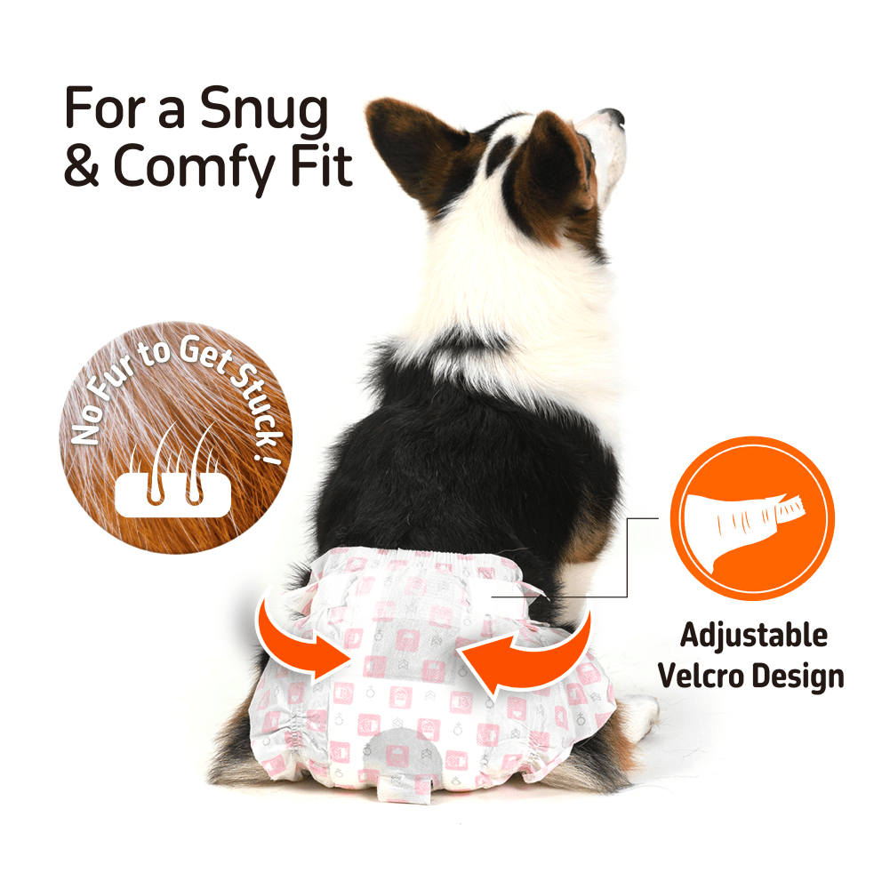Fofos Diaper for Female Dogs (70x90cm) Dogs-Health & Wellness Barkbutler