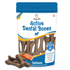 Goofy Tails Salmon Active Dental Bones Dog Treats Dog Treats + Others Goofy Tails Small(15pcs)