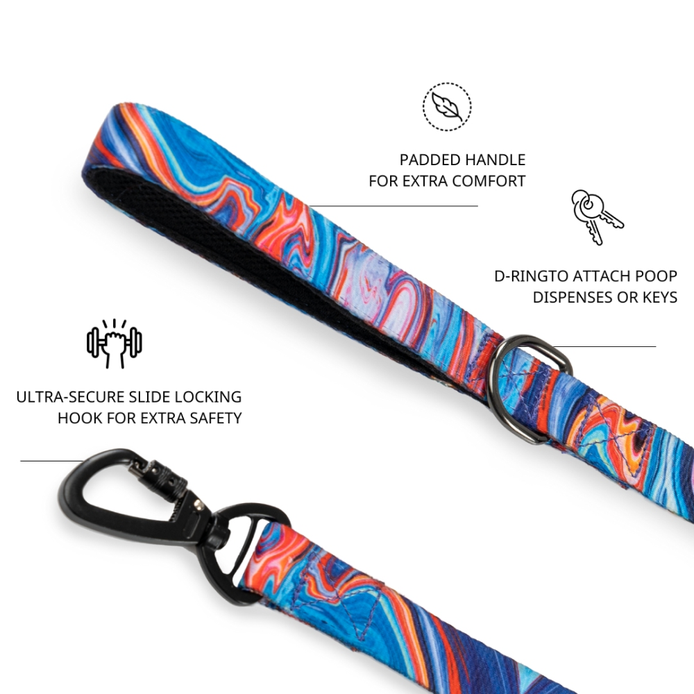 Zoomiez Fluid Printed Leash for Dogs