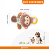Barkbutler x Fofos Puppy Monkey Toy for Dogs