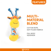 Barkbutler x Fofos Puppy Giraffe Toy for Dogs