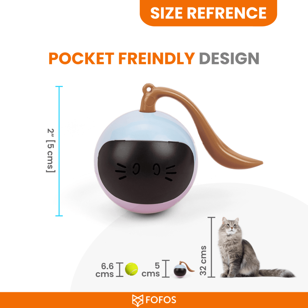 Fofos Magic Ball Tumbler Toy for Cats