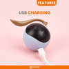 Fofos Magic Ball Tumbler Toy for Cats (White)