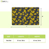 FurBuddies Philo Leaves Pee Mat for Dogs and Cats (Yellow)