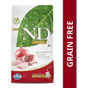 Farmina N&D Prime Chicken & Pomegranate Grain Free Kitten Cat Dry Food