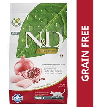 Farmina N&D Prime Chicken & Pomegranate Adult Neutered Cat Dry Food