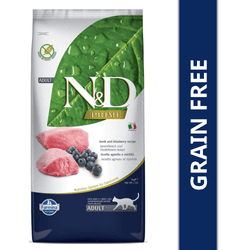 Farmina N&D Prime Lamb & Blueberry Grain Free Adult Dry Cat Food