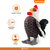 Barkbutler x Fofos Plush Rooster Toys for Dogs