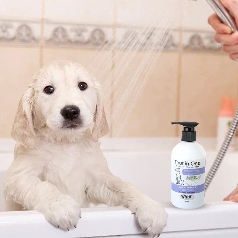 Wahl 4 in 1 Lavender Chamomile Calming Shampoo & Drools Absolute Vitamin Supplement Tablets Dog Combo Exclusive Combo Exclusive Combo