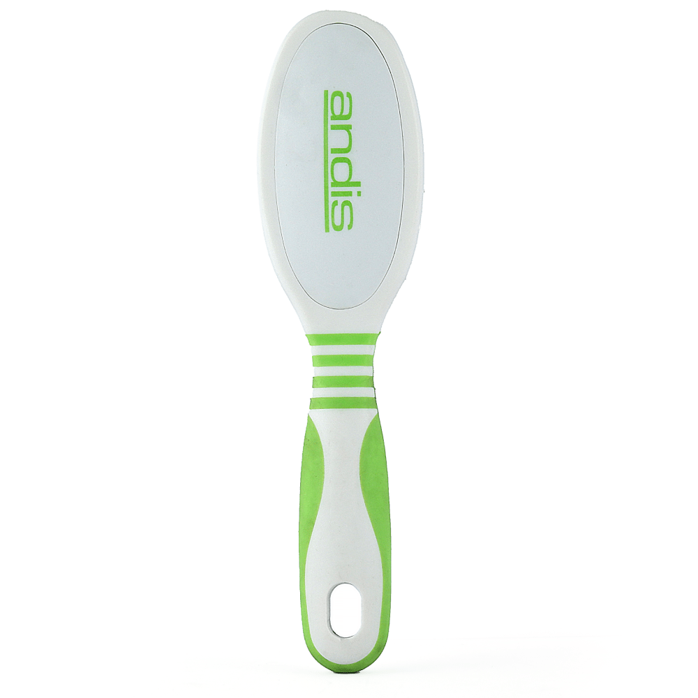 Andis Pin Brush for Dogs (White/Lime Green)