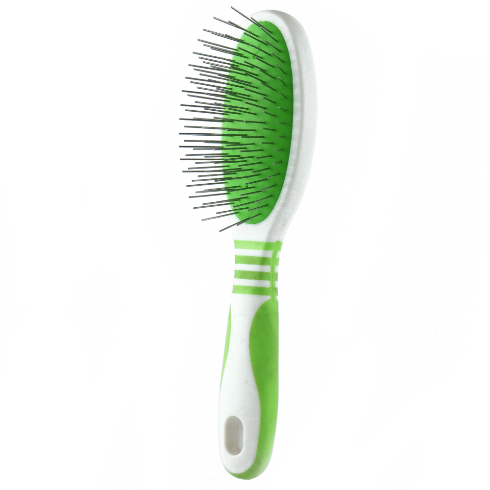 Andis Pin Brush for Dogs (White/Lime Green)