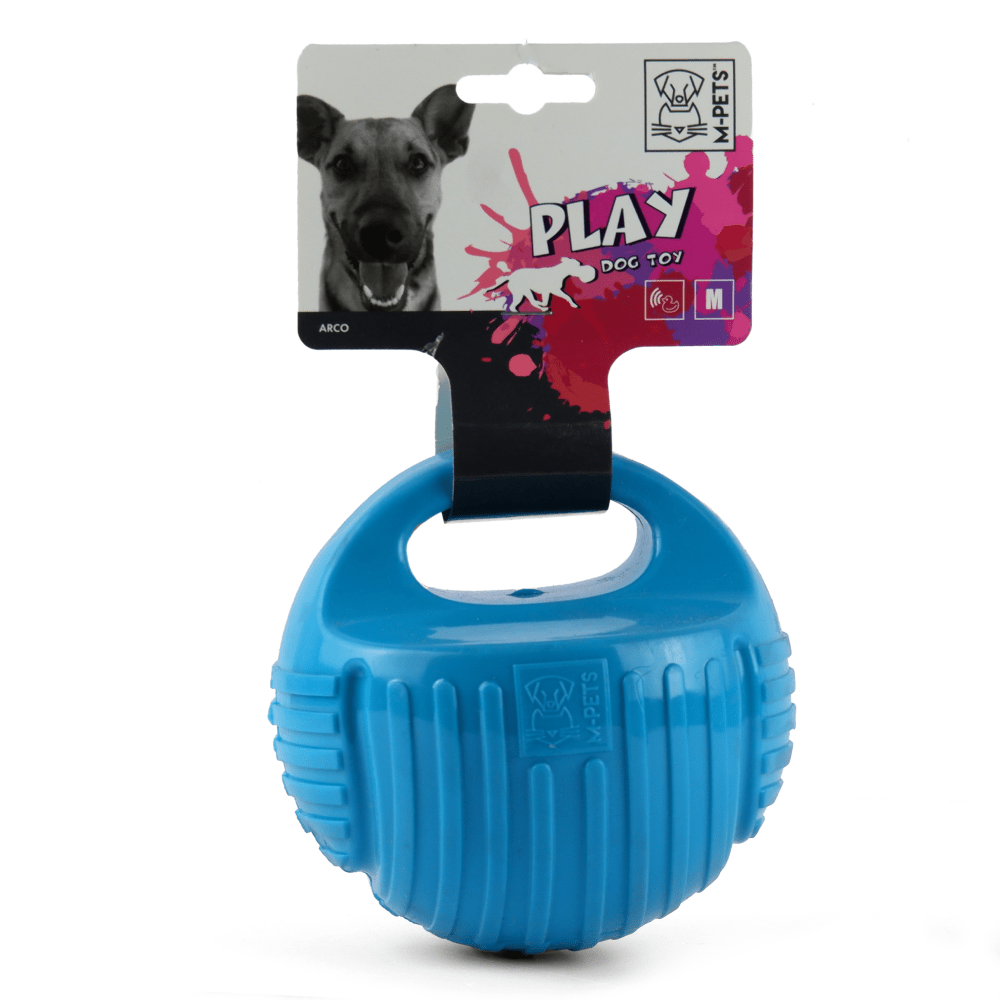 M Pets Arco Ball Toy for Dogs (Blue)