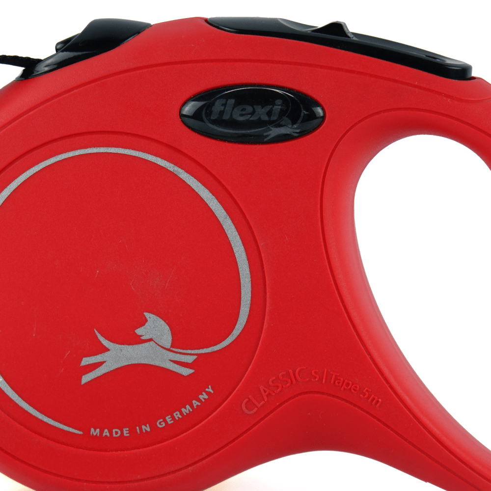 Trixie Flexi Classic Retractable Leash for Dogs and Cats (Red)