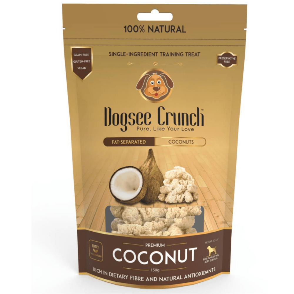 Dogsee Crunch Freeze Dried Coconut Dog Treats (Limited Shelf Life) Dog Treats + Others Dogsee Chew 150g