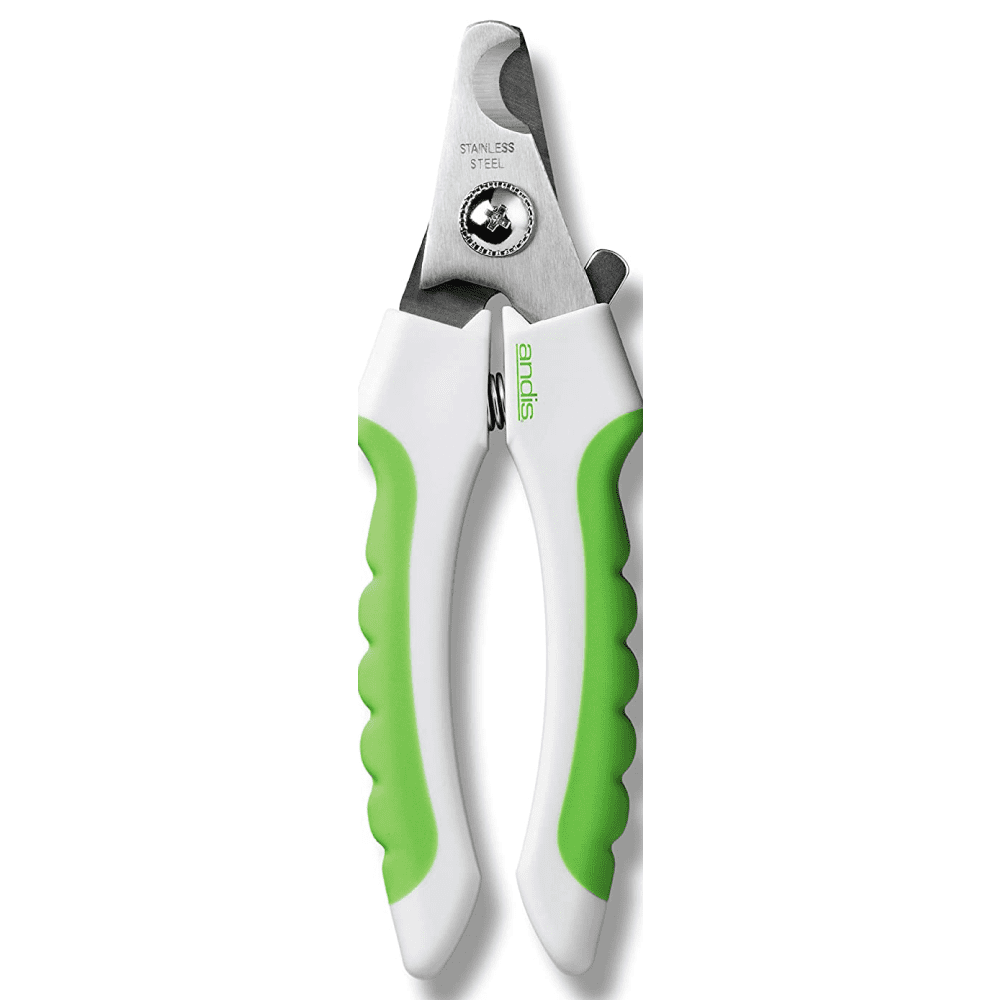 Andis Nail Clipper for Dogs (White/Lime Green)