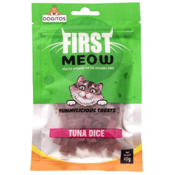 First Meow Tuna Dice Cat Treat