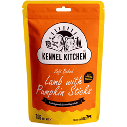 Kennel Kitchen Soft Lamb with Pumpkin Stick Dog Treats