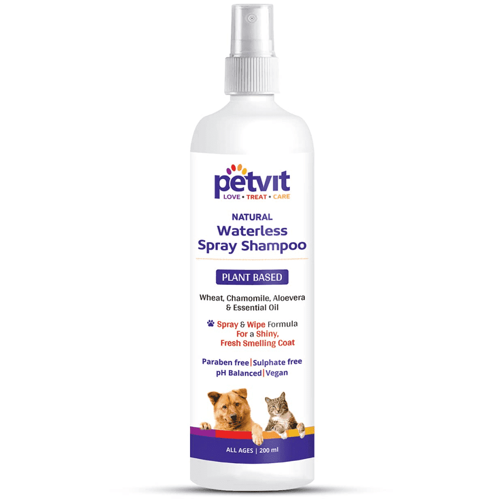 Petvit Oatmeal Waterless Shampoo for Dogs and Cats