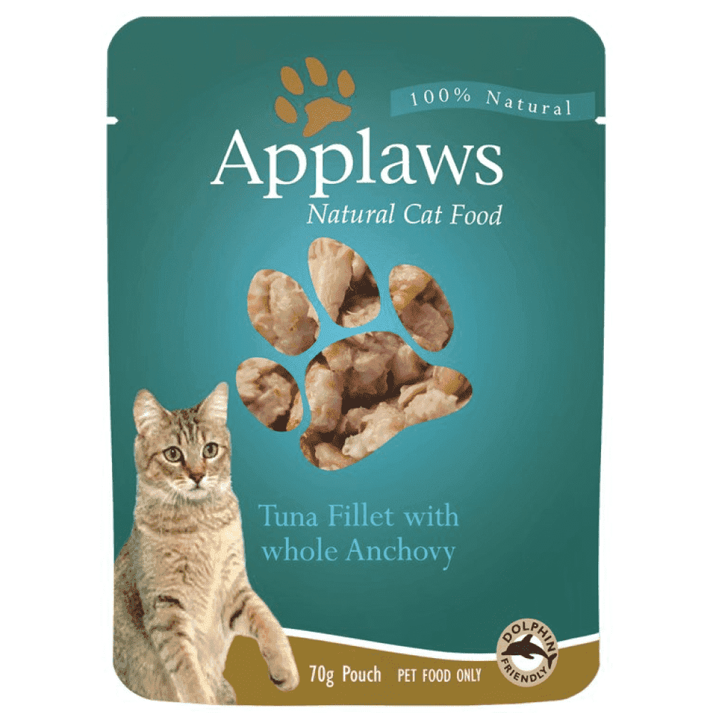 Applaws Tuna Fillet with Whole Anchovy Cat Wet Food