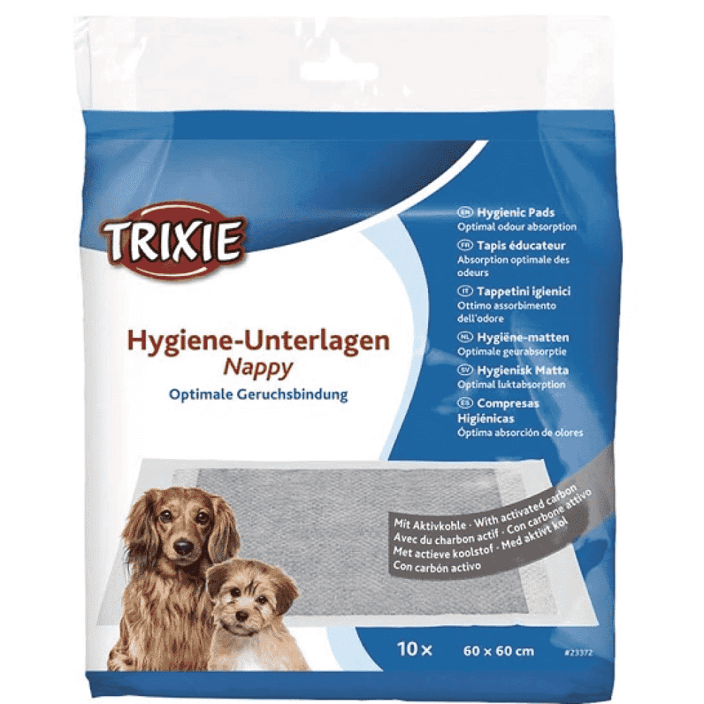 Trixie Nappy Activated Carbon Pads for Puppies (60x60cm)