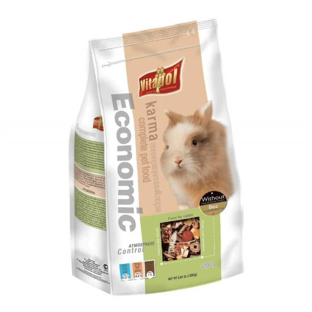 Vitapol Economic Food For Rabbits Rabbits Vitapol 1.2kg