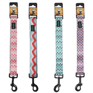 Basil Printed Leash for Dogs and Cats (Blue)
