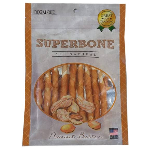 Super Bone Chicken Peanut Butter Stick Dog Treats Special Offer