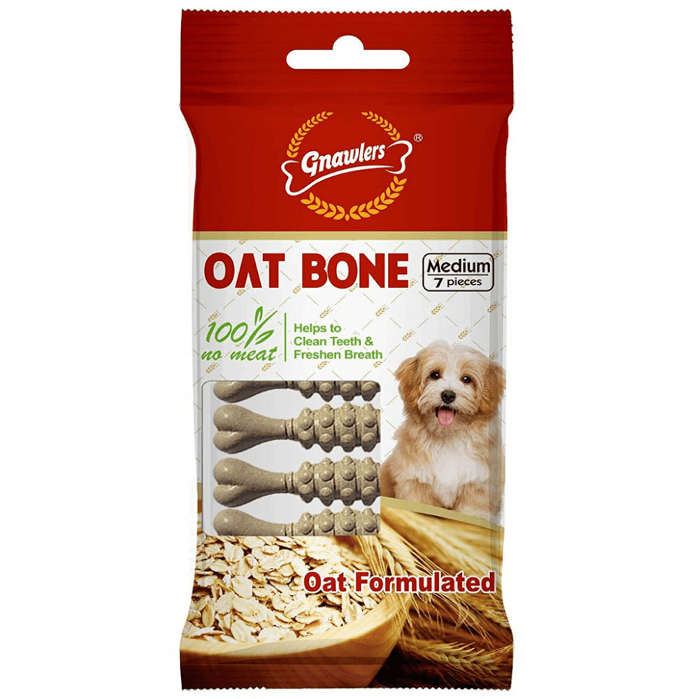 Gnawlers Oat Bone Dog Treats