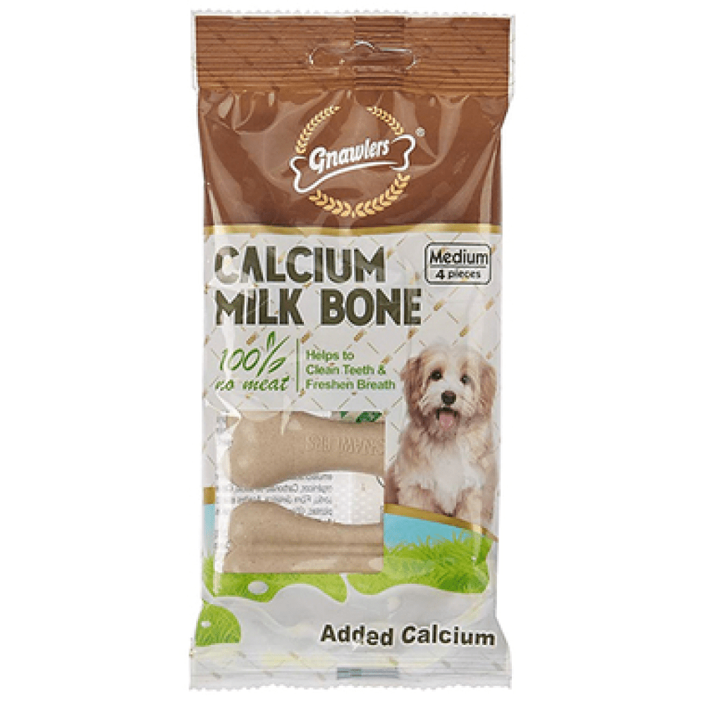 Gnawlers Calcium Milk Bone Dog Treats
