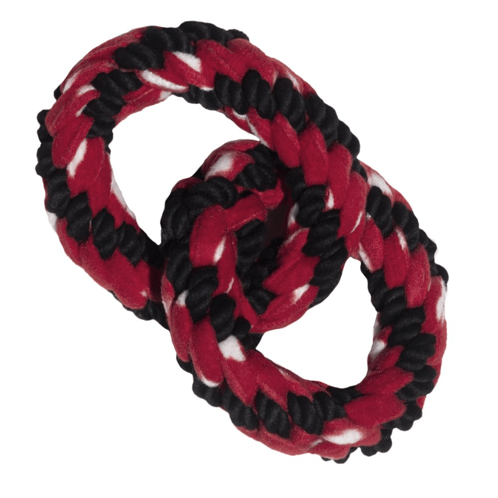 Kong Signature Rope Double Ring Tug Toy for Dogs