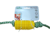 Basil Corn with Rope Toy for Dogs Dogs-Toys Basil Yellow