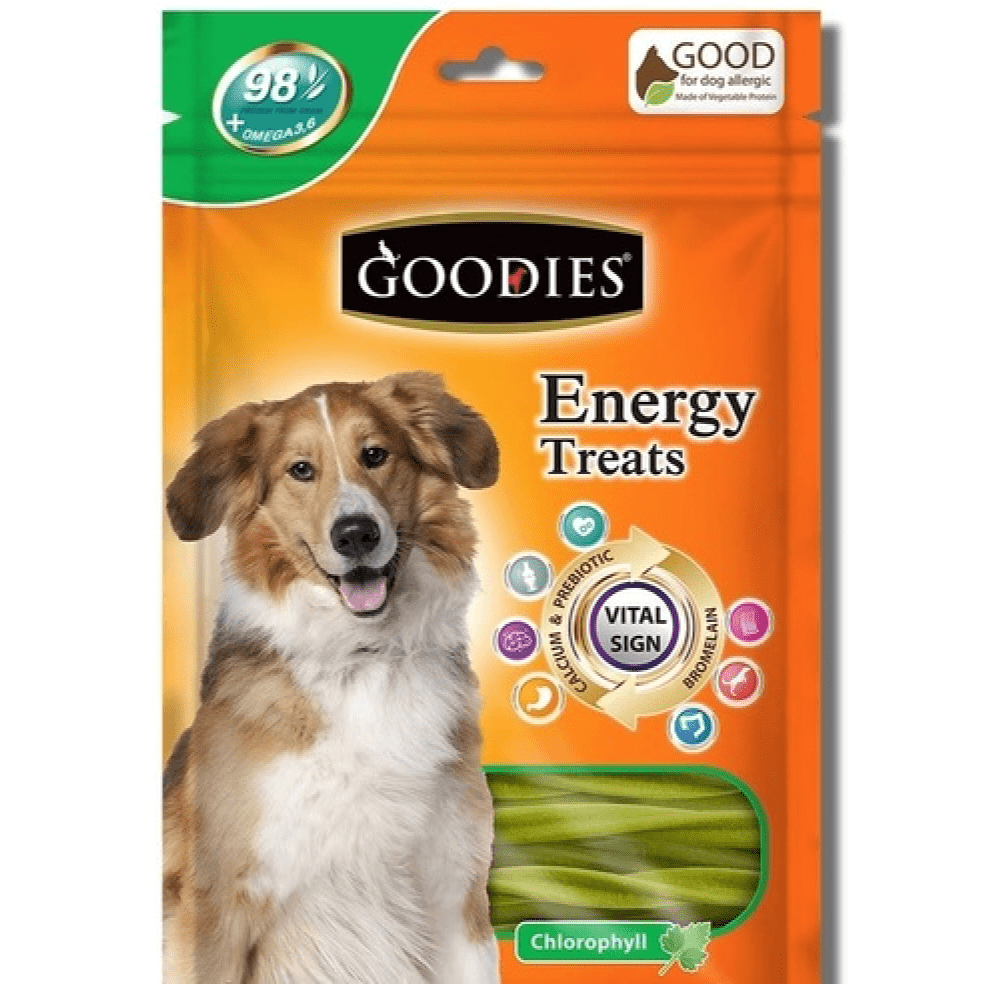 Goodies Energy Treats Chlorophyll Flavoured Dog Treats