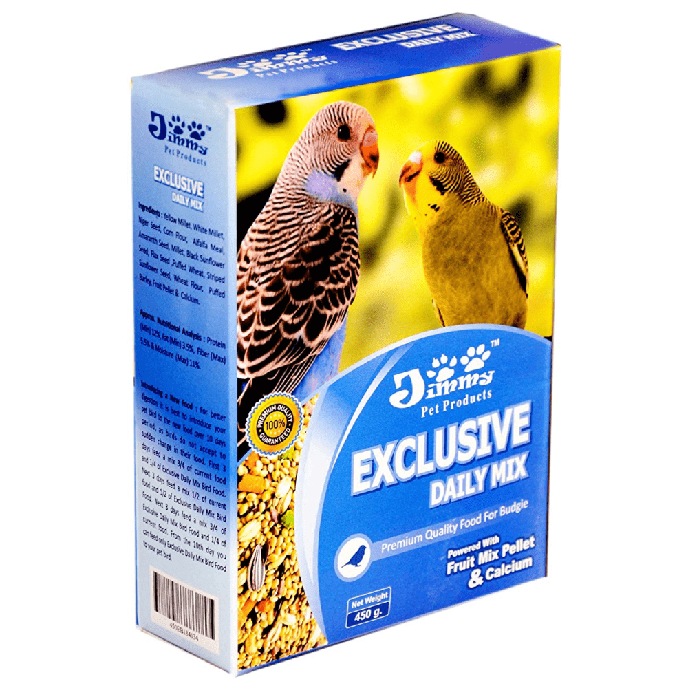 JiMMy Exclusive Daily Mix Budgies Bird Food
