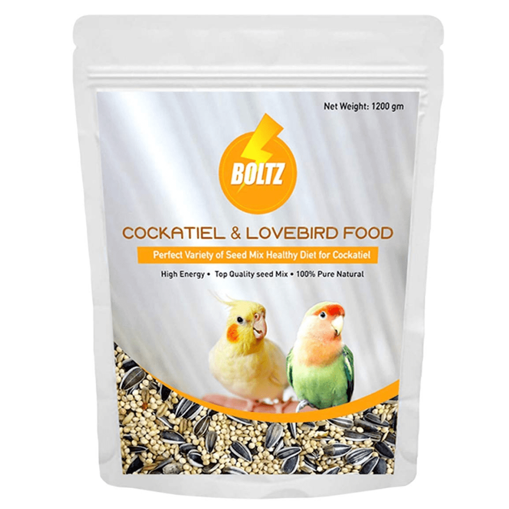 Boltz Cockatiel & Lovebird Food Birds Boltz 1.2kg