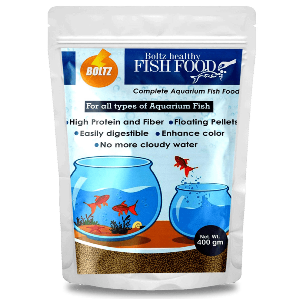 Boltz Healthy Fish Food (Limited Shelf Life) Fish Boltz 400g