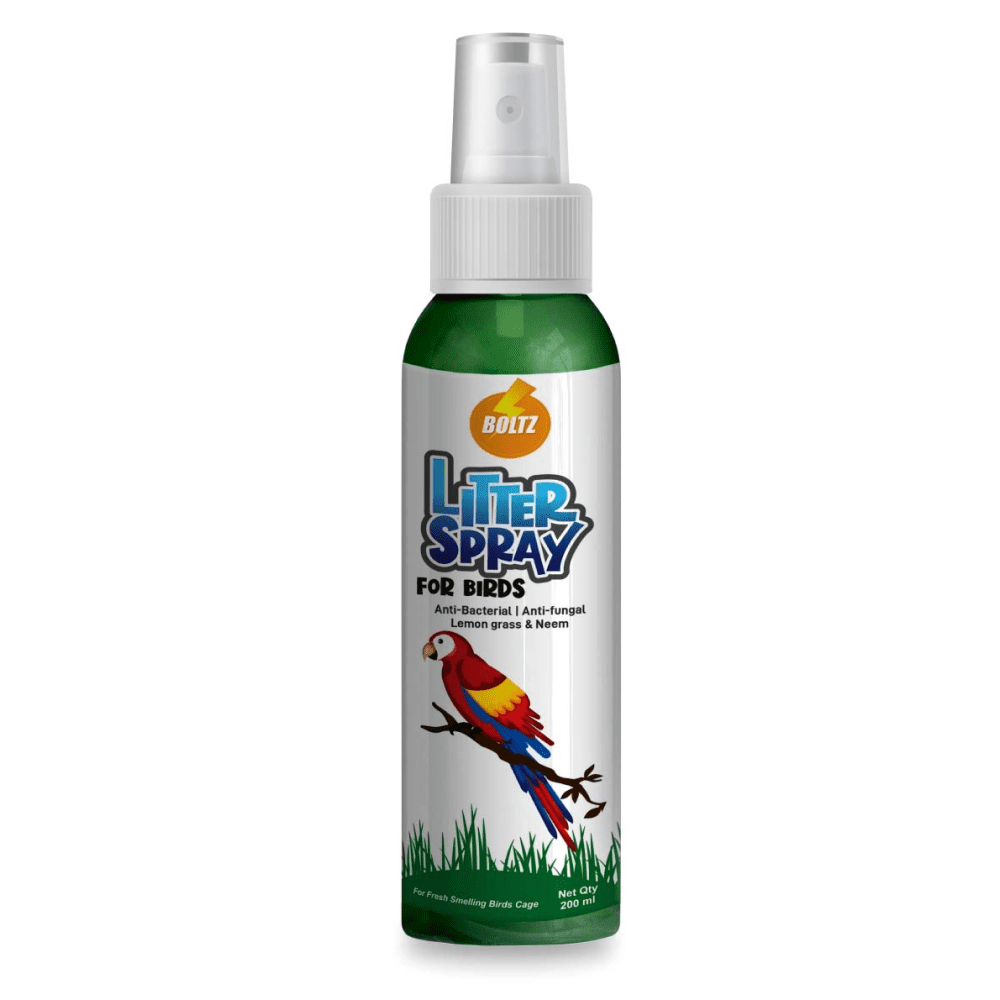 Boltz Antibacterial Litter Spray for Birds