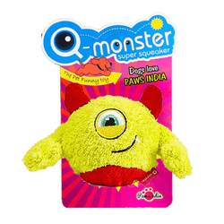 Pawsindia Monster Bouncer Toy for Dogs (Lime)