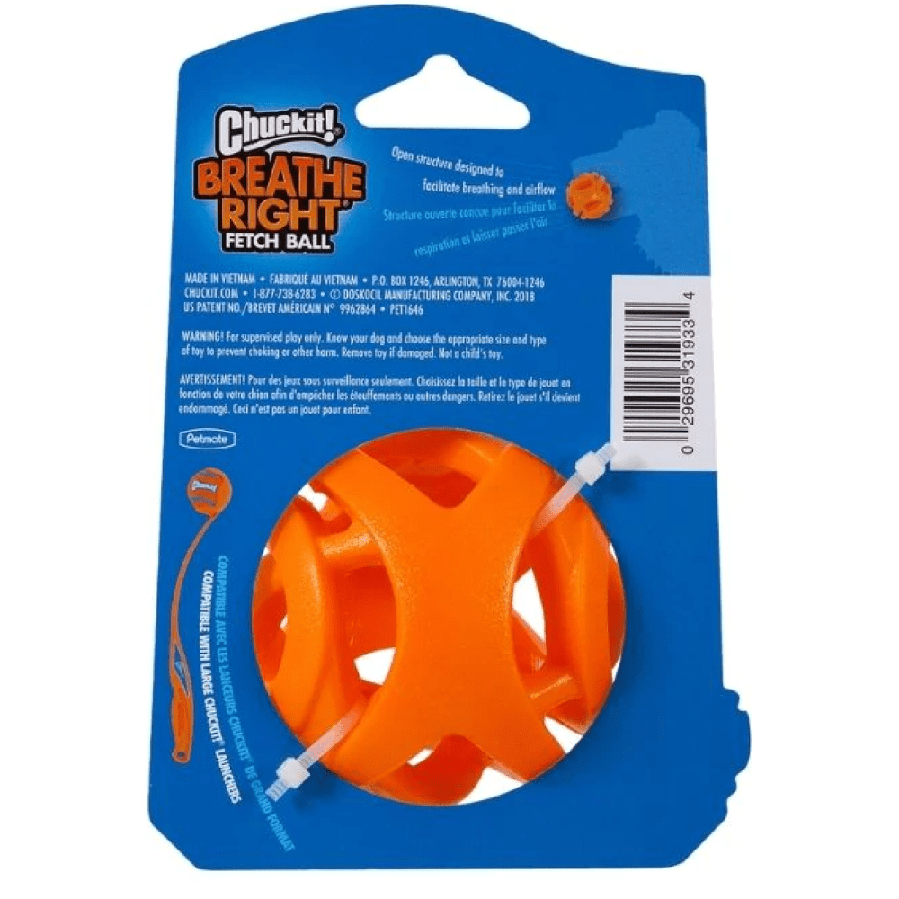 Chuckit! Breath Right Fetch Toy for Dogs (Assorted)