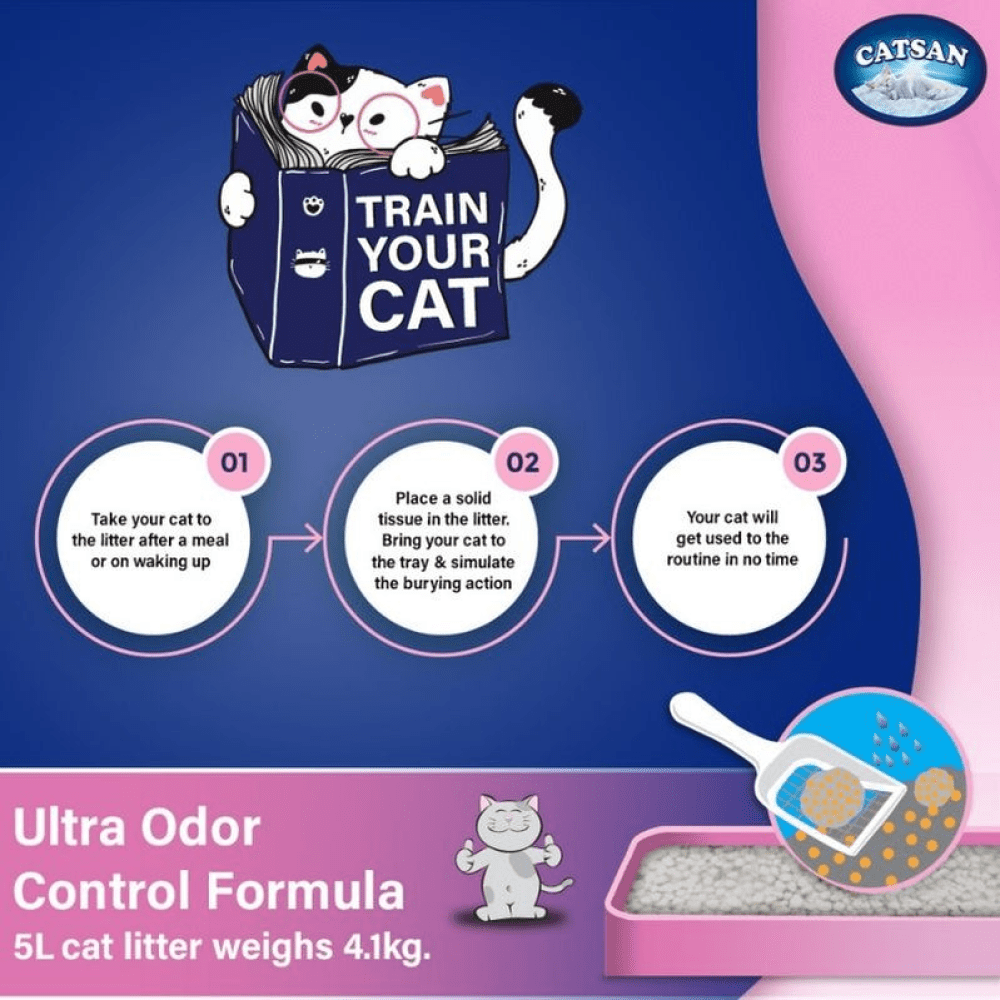 Catsan Ultra Odour Control Clumping Litter for Cats
