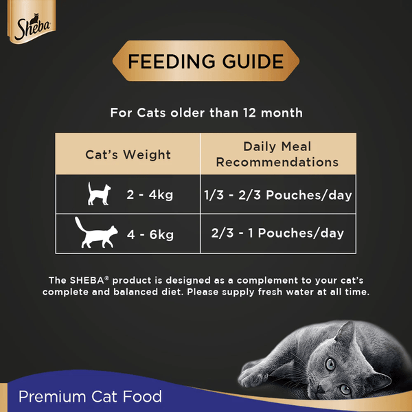 Me O Tuna & Sardine in Jelly Kitten and Sheba Chicken Loaf Rich Premium Adult Fine Cat Wet Food Combo