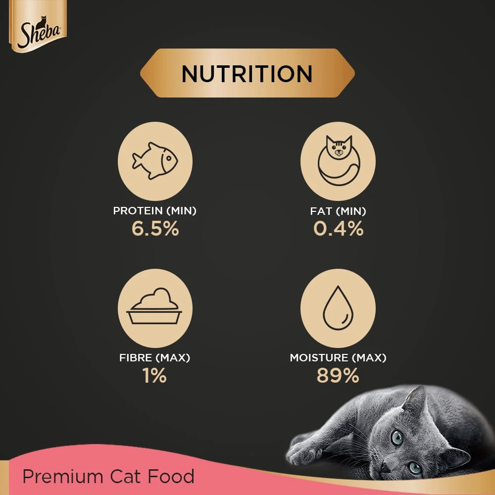 Me O Tuna & Sardine in Jelly and Sheba Chicken Loaf Rich Premium Kitten (2 to 12 Months) Fine Cat Wet Food Combo