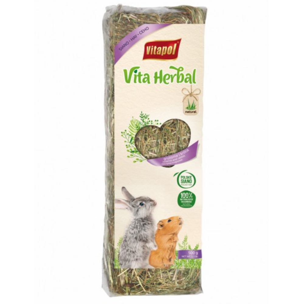 Vitapol Hay For Rodents & Rabbits Rabbits Vitapol 1.2kg